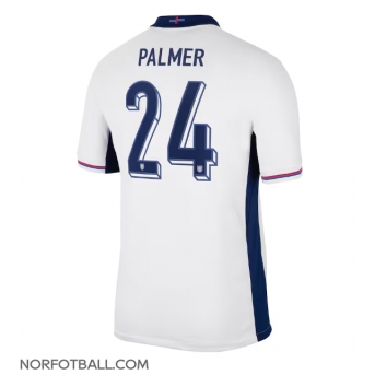Billige Fotballdrakt England Cole Palmer #24 Replika Hjemmedrakt EM 2024 Kortermet